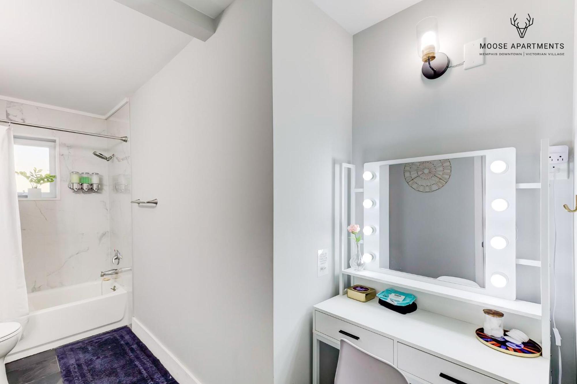 The Moose #6 - Modern Luxe Studio With Free Parking & King Bed เมมฟิส ภายนอก รูปภาพ